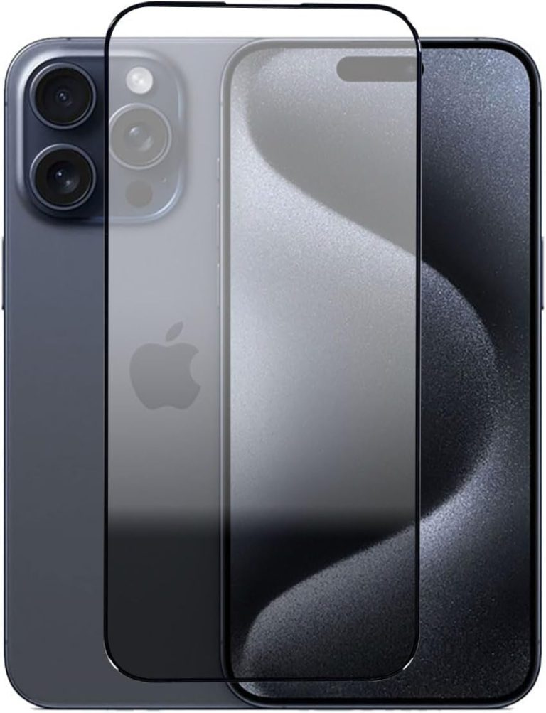 9D Glass Full Screen Protector For IP 15 Pro Max