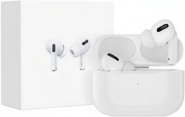 Wireless Earbuds Bluetooth 5.3 Headphones Noise Cancelling Air Buds Pods 3D Stereo Ear pods in-Ear Ear Buds with Deep Bass Earphones Sport Headsets for Android/Samsung/Apple iPhone White