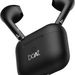 boAt Airdopes Alpha TWS Earbuds with upto 35 Hours Playback, ASAP Charge, BEAST Mode, boAt Signature Sound, ENx Technology, IPX5(Jet Black)