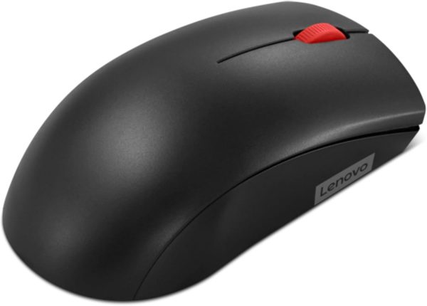 Lenovo 150 wireless mouse | 2.4G via USB-A Dongle | LED Optical Sensor | 1000 DPI | Black - [GY51L52638]