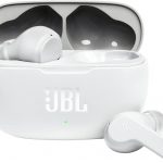 JBL Wave200 True Wireless Earbud Headphones, Deep Powerful Bass, 20H Battery, Dual Connect, Hand-Free Call, Voice Assistant, Comfortable Fit, IPX2 Sweatproof, Pocket Friendly - White, JBLW200TWSWHT