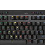 Logitech G PRO X TKL RAPID Tenkeyless Wired Gaming Keyboard With Magnetic Analog Switches, Rapid Trigger Mode, Adjustable Actuation, and Customizable RGB Lighting - Black