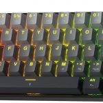 Redragon K617 Magnetic Switch Rapid Trigger Gaming Keyboard, 60% Wired Mechanical Keyboard w/ 8k Hz Polling Rate(0.1ms), Hyper-Fast 0.2mm Actuation Custom Switch Adjustable via Software, Misty Grey