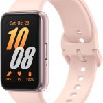 Samsung Galaxy Fit3 Smartwatch, Exercise and Sleep Tracking, Fall Detection, Bluetooth, 40mm, Pink Gold