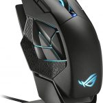 ASUS ROG Spatha X Wireless Gaming Mouse, 2.4 GHz / Wired USB, 19,000 DPI Optical Sensor, 12 Programmable Buttons, RGB, Swappable Switch Design, Micro Switches, Magnetic Charging Stand, Black