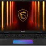 MSI Titan 18 HX AI A2XWJG Gaming Laptop, 18" UHD+ 120Hz Display, Intel Core Ultra 9 285HX, 96GB RAM, 4TB SSD, GeForce RTX 5090 24GB GPU, English-Arabic KB, Win11, Core Black